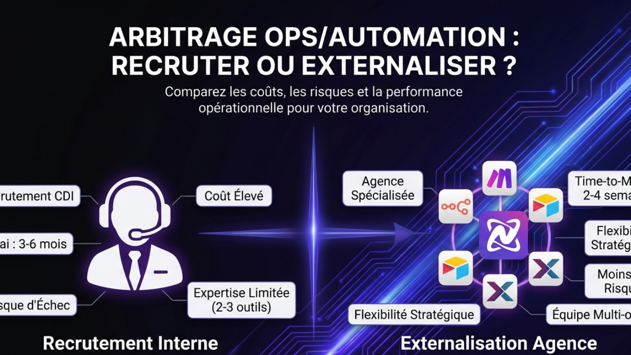 Recrutement Ops vs agence no-code